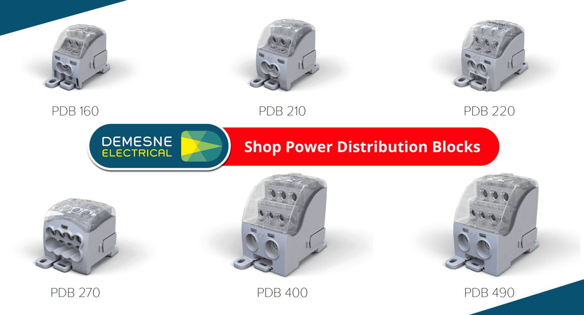 Shop Power Distribution Blocks