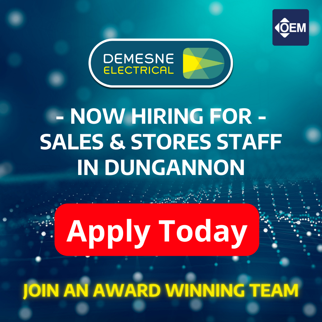We're Hiring for Stores Staff in Dungannon - Apply Here