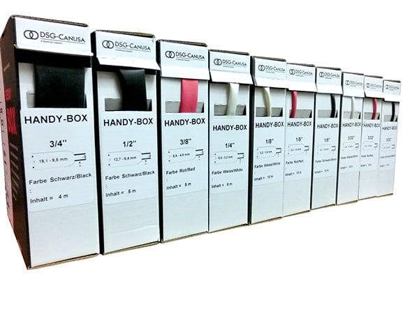 New DSG HandyBox - Easy Heat Shrink Tubing Storage